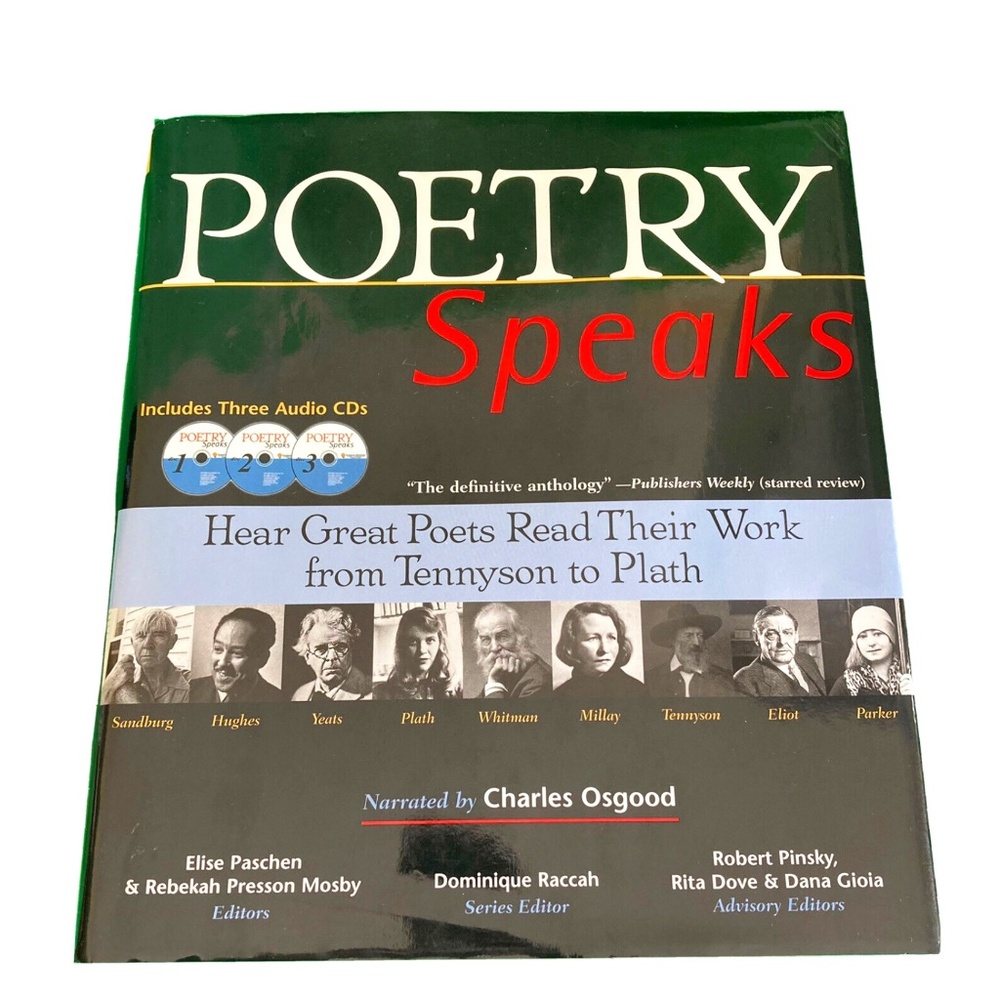 Poetry Speaks: Hear Great Poets Read Their Work from Tennyson to Plath (2001)